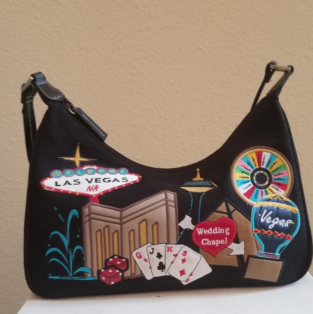 Frankie & Johnnie "Las Vegas " Embroidered shoulde